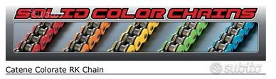 Catena trasmissione RK colorata passo 520