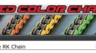 Catena trasmissione RK colorata passo 520