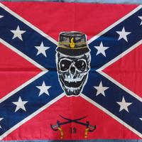 Bandiera Sudista con Teschio 70x105