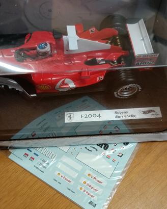 Ferrari F1-2004 Rubens Barricello #2 scala 1/18 Ma