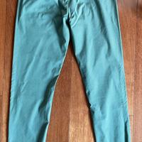 Pantaloni verdi BARONIO taglia 33, cotone