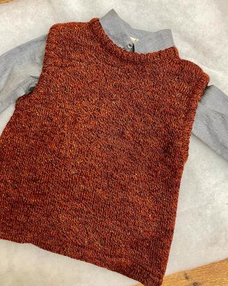 Maglione smanicato per bambino 