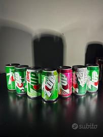 7UP LATTINE COLLEZIONE anni 90