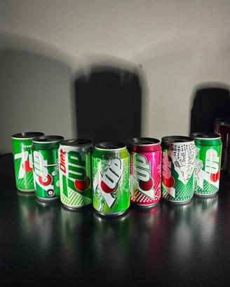 7UP LATTINE COLLEZIONE anni 90