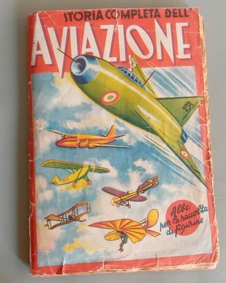 FIGURINE LAMPO STORIA COMPLETA DELL'AVIAZIONE