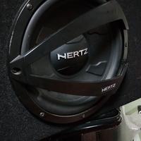 SUB WOOFER + AMPLIFICATORE  -Hertz-