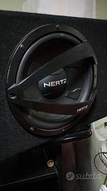 SUB WOOFER + AMPLIFICATORE  -Hertz-