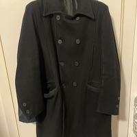 cappotto nero uomo tg50