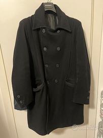 cappotto nero uomo tg50