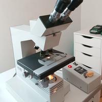 Microscopio Steindorff Berlin + 4 Obiettivi