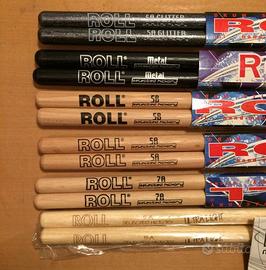 Bacchette Batteria Professionali Roll pesate