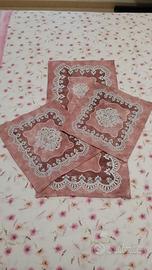 Delizioso Tris di Centrini Shabby Chic Nuovi