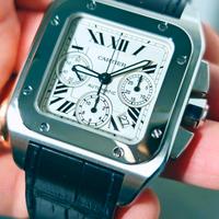 Cartiera Santos XL Chrono like new full set 2006