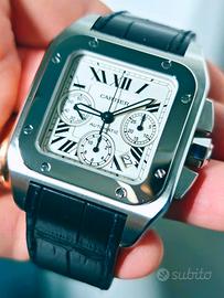 Cartiera Santos XL Chrono like new full set 2006