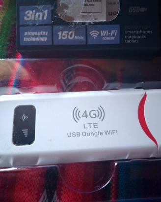Chiavetta modem internet con Wi-fi 4G LTE 