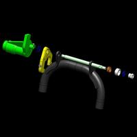 Blocca cavalletto piaggio medley 125 150 p06 push&