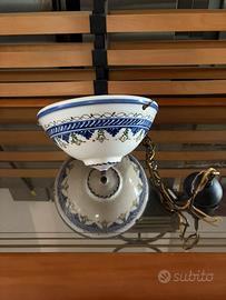 Lampadario ceramica