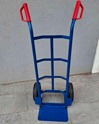 Carrello Portapacchi Pneumatici in Gomma Piena