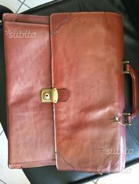 Valigetta 24h artigianale vera pelle