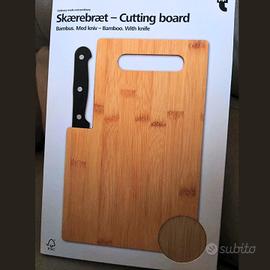 Tagliere in legno nuovo in confezione originale