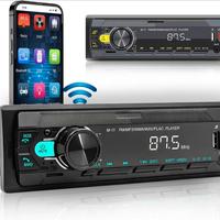Auroradio MP3 1 DIN vivavoce bluetooth stereo USB 