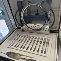 Set da dolce in acciaio marchio inoxpran 18/10 Mad