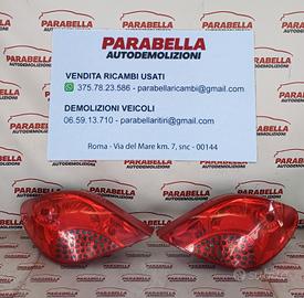 fanalino stop destro e sinistro Peugeot 207 