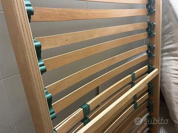 Reti e materasso letto matrimoniale