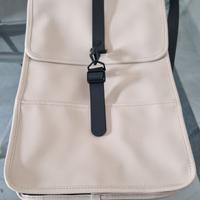 Rains Zaino Colore Dune Nuovo Originale