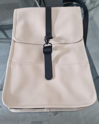 Rains Zaino Colore Dune Nuovo Originale