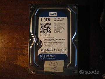 HARD DISK 3,5" WD10EZEX 1 Tb (Sata 6 Gb/s)