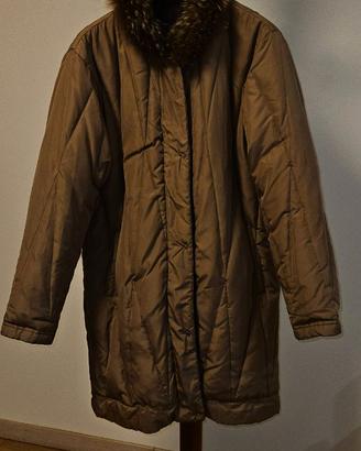 Giacca donna piuma d'oca duble face