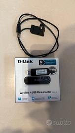 D-Link DWA-140 Adattatore USB Wireless N300