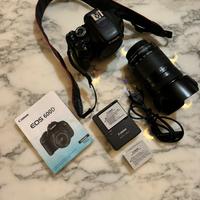 Canon eos 600d con obiettivo efs18-135mm