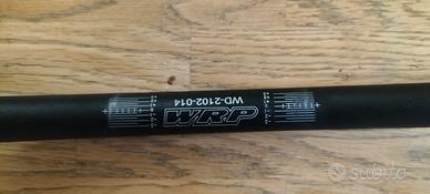 manubrio moto wrs 77cm piega bassa 