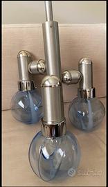 Lampadario Space Age vintage anni ‘70 - 3 luci