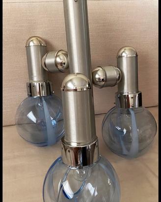 Lampadario Space Age vintage anni ‘70 - 3 luci