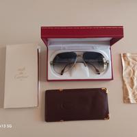 Occhiali da sole Uomo Cartier Santos Dumont 