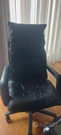 POLTRONE IN VERA PELLE PER UFFICIO