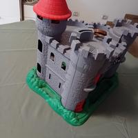 CASTELLO MEDIEVALE IN PLASTICA PER SOLDATINI