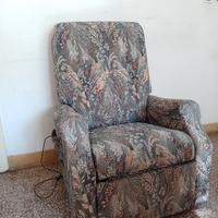 poltrona elettrica reclinabile