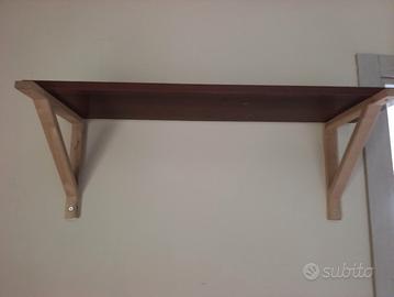 mensola di legno 