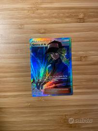 Pokémon allenatore Ginta di N 232/236 full art ita