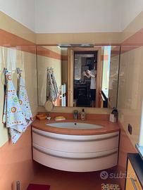 MOBILE BAGNO CON LAVABO + SPECCHIO