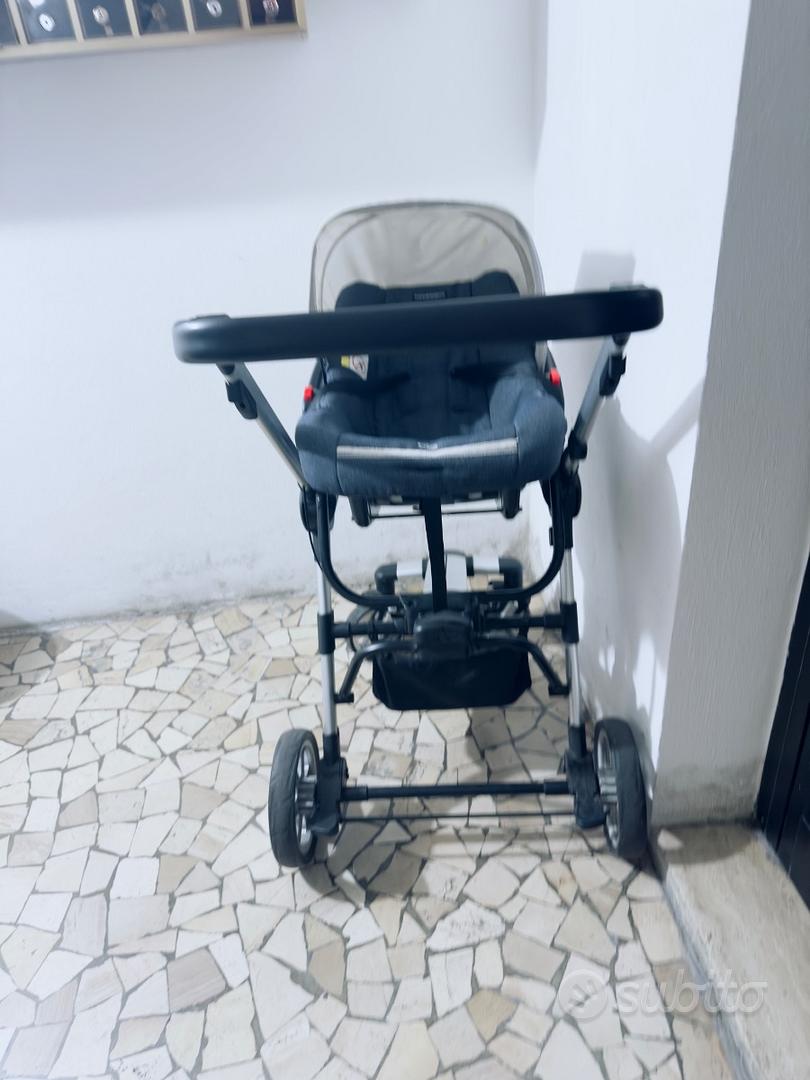 Foppapedretti Up3 I-Size Sistema Combinato Navicella + Passeggino + Seggiolino Auto | Titanio - Foto 2