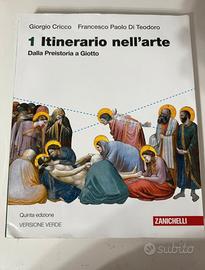 itinerario nell'arte. libro di arte