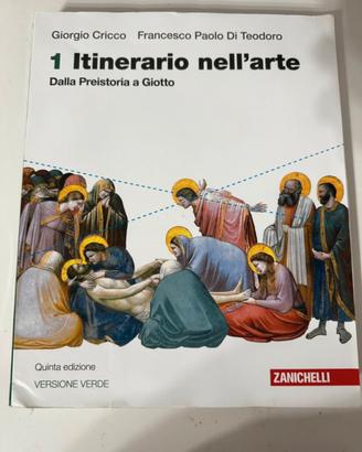 itinerario nell'arte. libro di arte