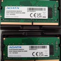 2x RAM DDR4 8Gb Sodimm 3200Mhz Adata DDR 4 8 Gb