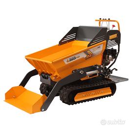 Motocarriola minidumper cingolata PELLICANO 560PRO