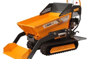 Motocarriola minidumper cingolata PELLICANO 560PRO